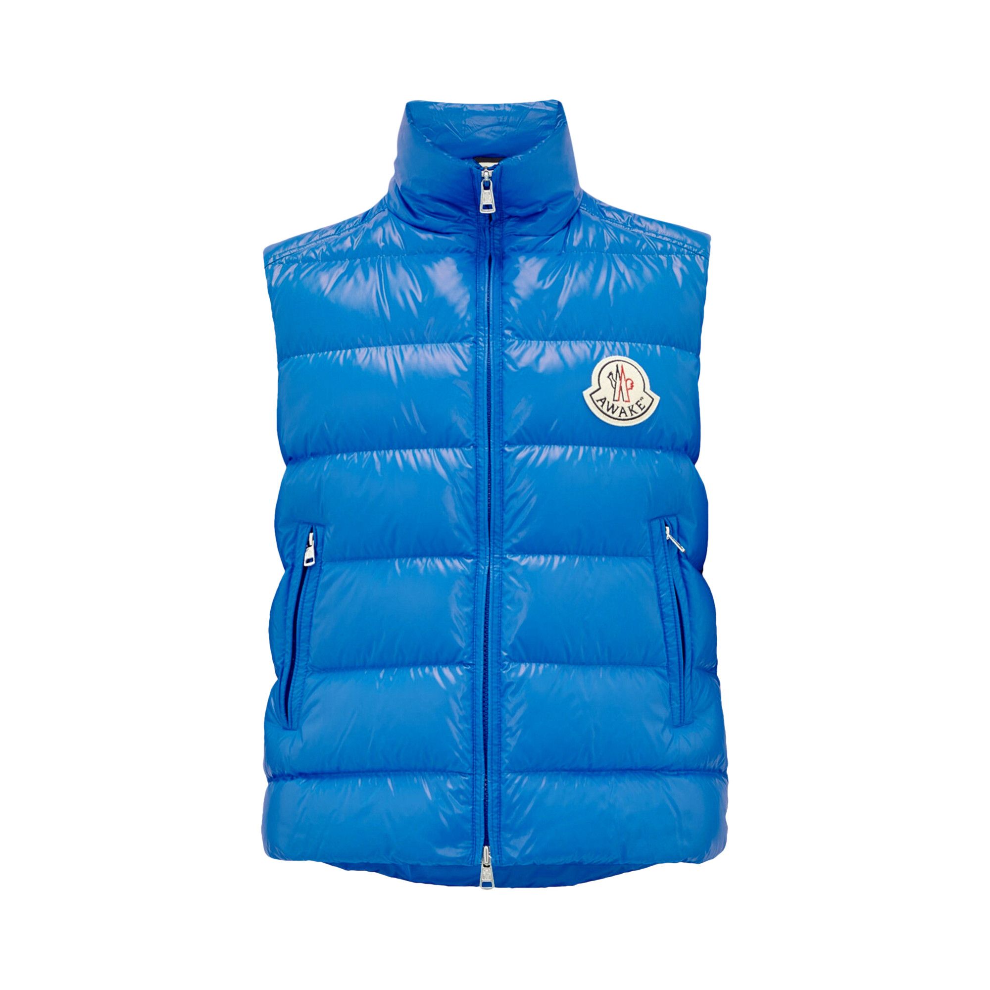 Buy Moncler Genius x Awake NY Back Print Down Gilet 'Blue Buy Moncler Genius x Awake NY Back Print Down Gilet 'Blue