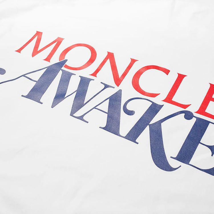 Moncler Genius x Awake NY Back Print Tee White