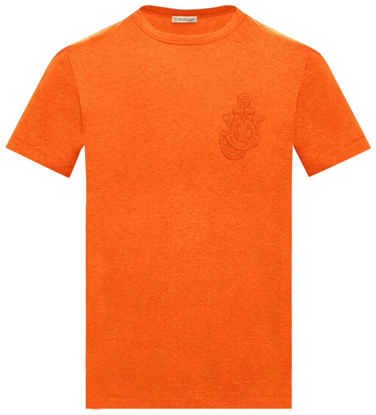 Moncler Genius x JW Anderson Logo T Shirt Bright Orange