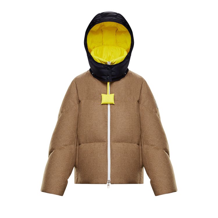 Moncler Genius x JW Anderson Stonory Hooded Jacket Camel Beige