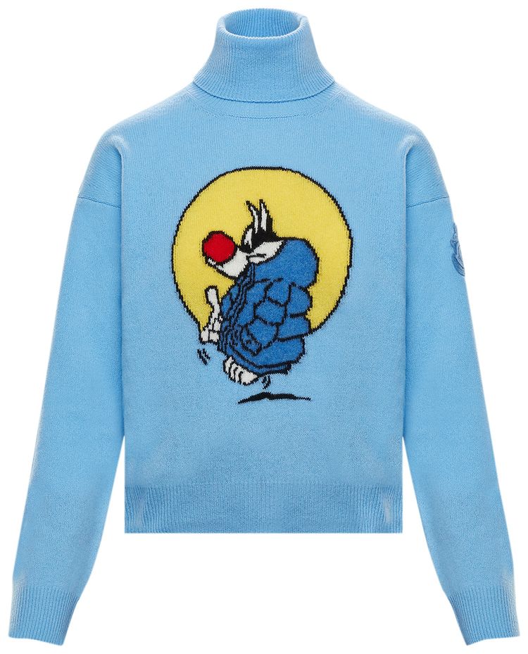 Moncler Genius x JW Anderson Looney Tunes High Neck Sweater Light Blue