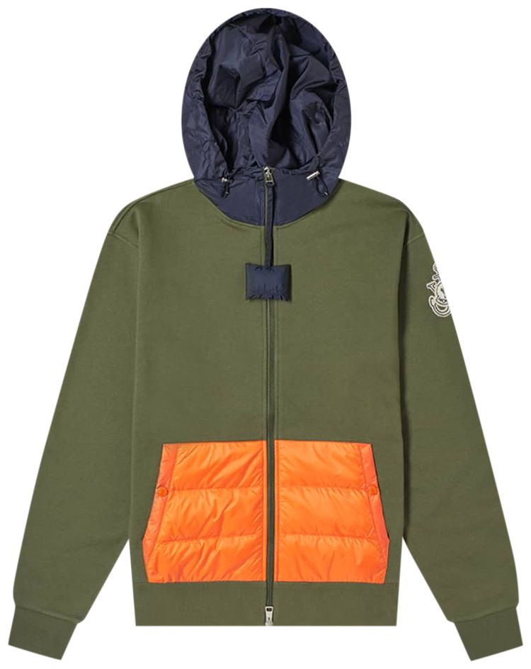 Moncler Genius x JW Anderson Zip Hoodie Army Green