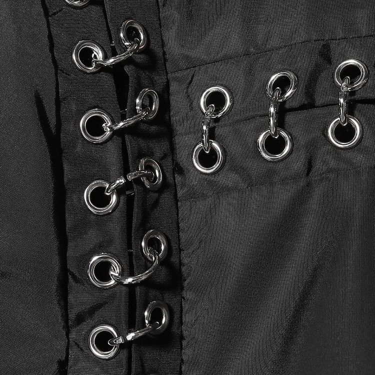 Moncler Genius x Noir Kei Ninomiya Chain Seams Technical Parka Black