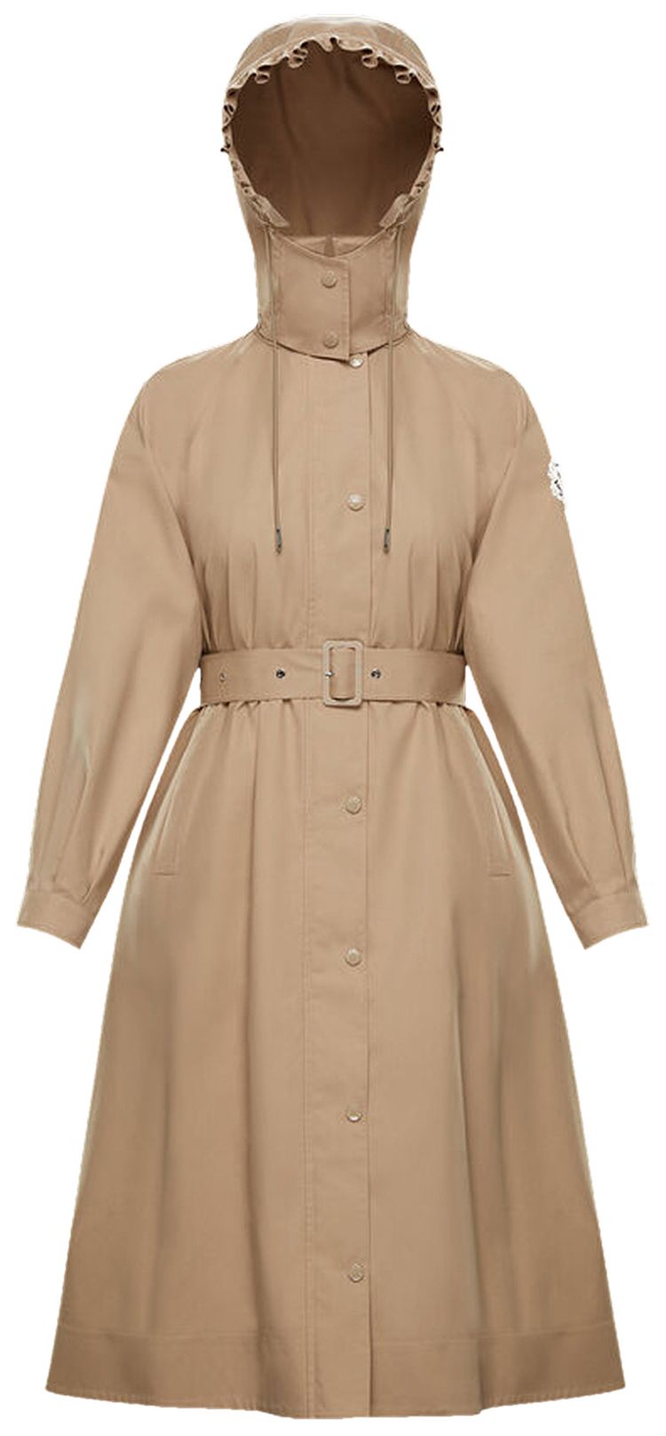 Moncler Genius x Simone Rocha Silene Long Parka White Ivory