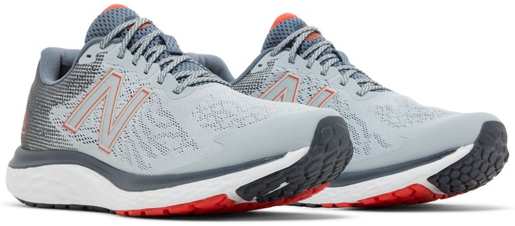 New Balance Fresh Foam 680v7 Grey Ghost Pepper
