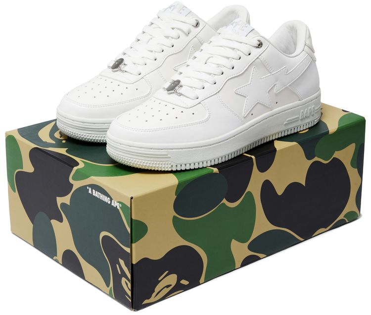 GOAT x Bapesta M1 Removable Tassel White