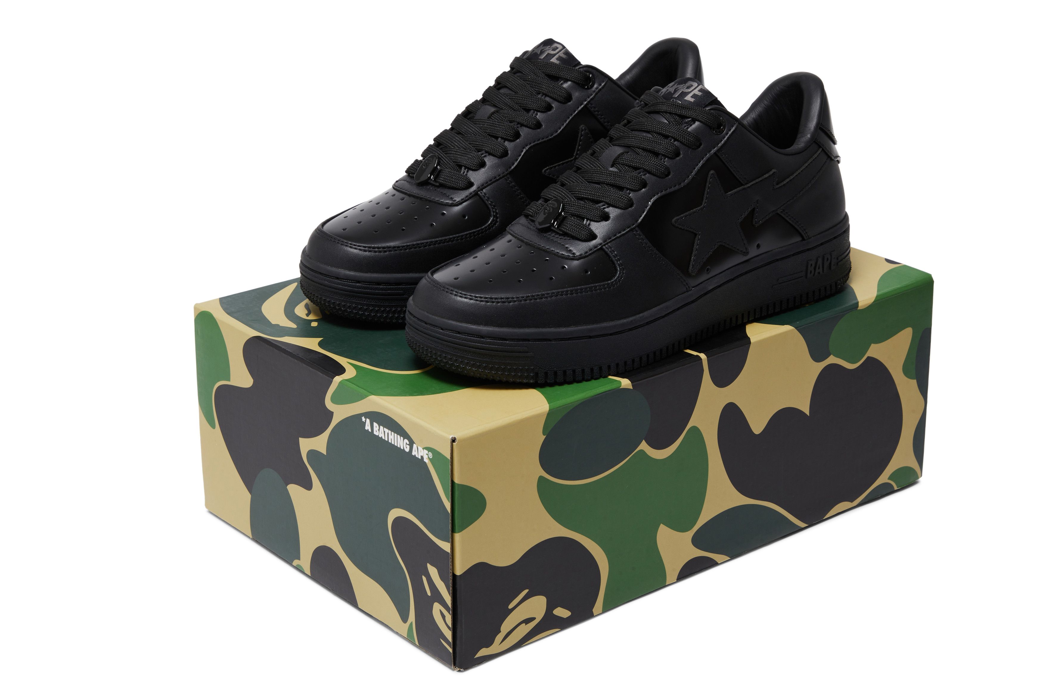 Buy GOAT x Bapesta M1 Removable Tassel Black 1J70191003 BLK GOAT UK