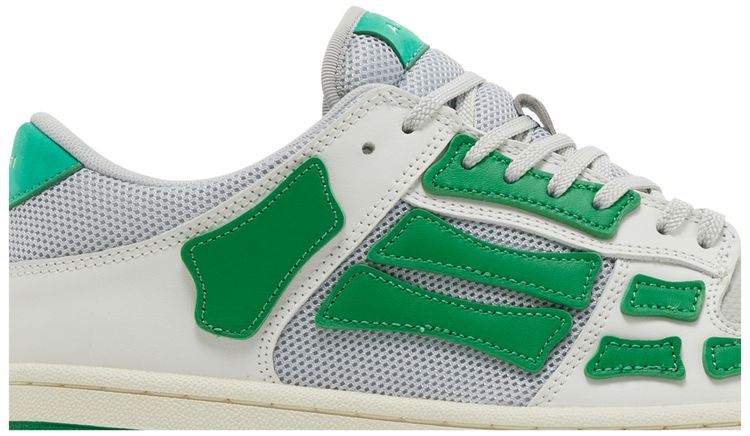 Amiri Mesh Skel Top Low White Green