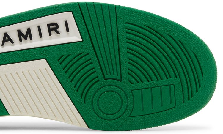 Amiri Mesh Skel Top Low White Green