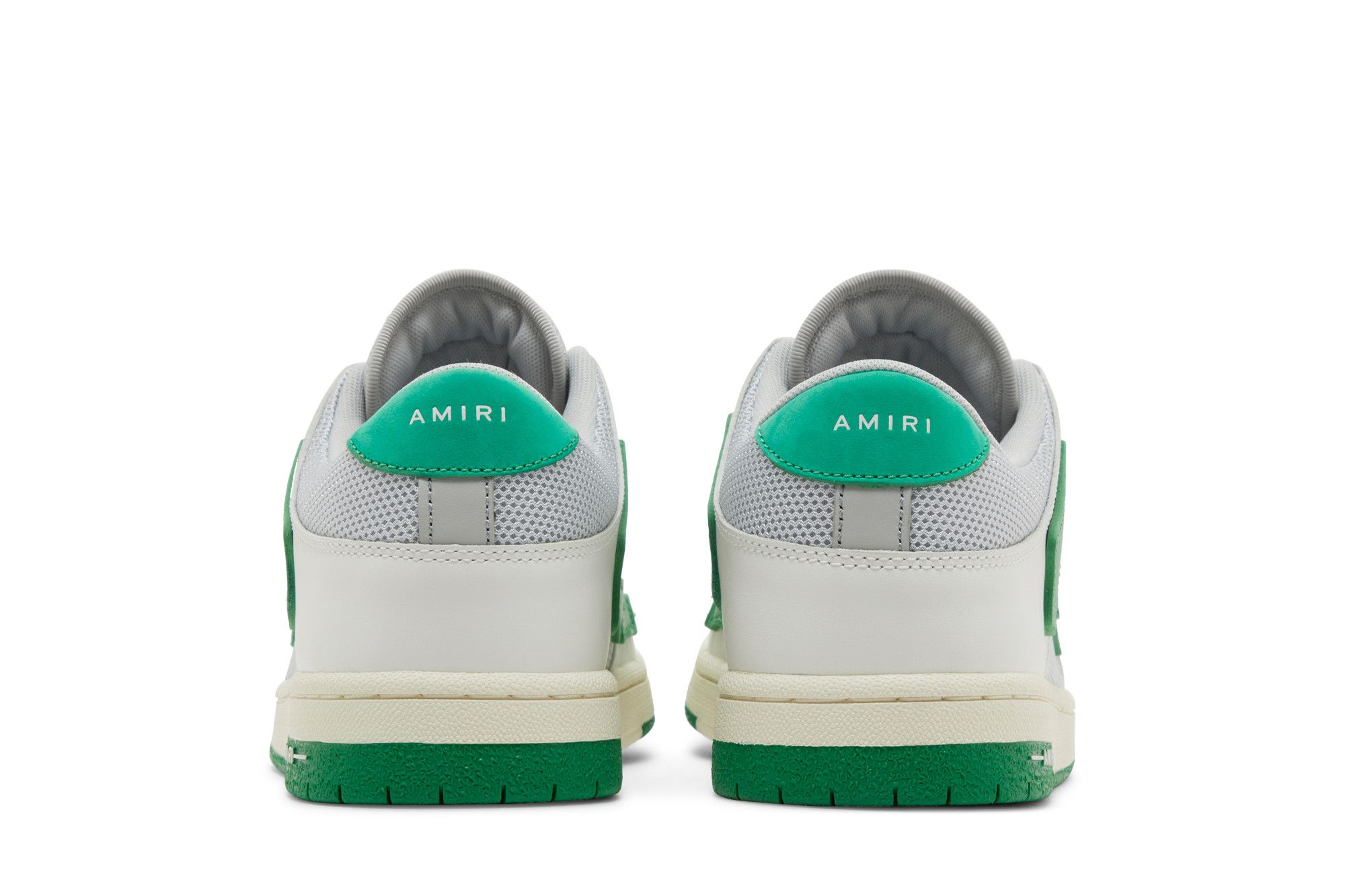 関税負担なし◆AMIRI◆SKEL-TOP LOW スニーカー ロゴ グリーン AMIRI Skel Top Low White Green Men's - MFS003-114 - US