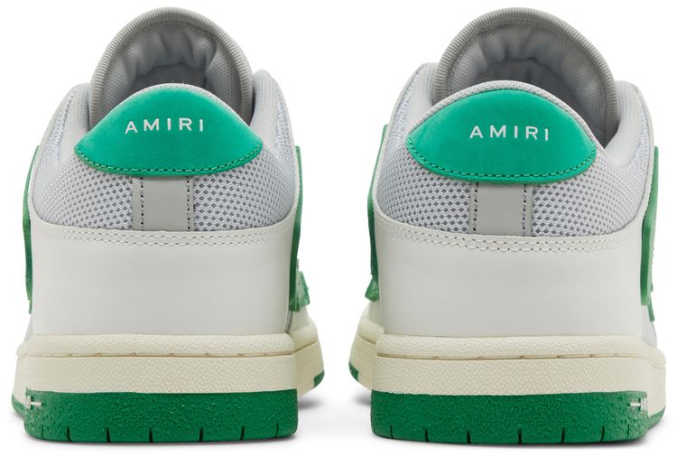 Amiri Mesh Skel Top Low White Green