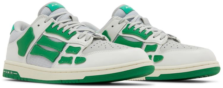 Amiri Mesh Skel Top Low White Green