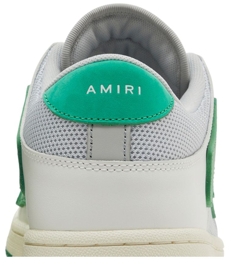Amiri Mesh Skel Top Low White Green