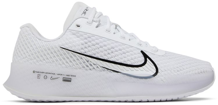 Wmns NikeCourt Air Zoom Vapor 11 HC White Black