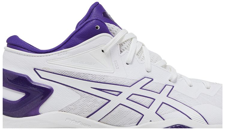Asics Gel Burst 27 White Gentry Purple