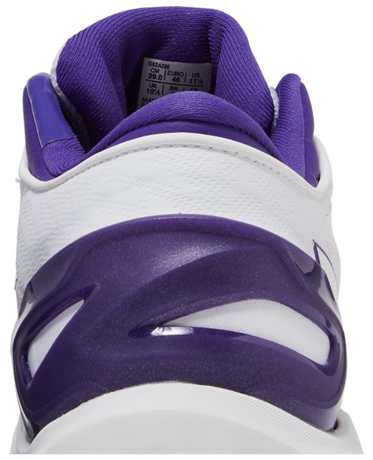 Asics Gel Burst 27 White Gentry Purple