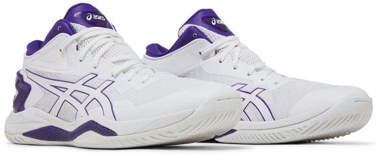 Asics Gel Burst 27 White Gentry Purple