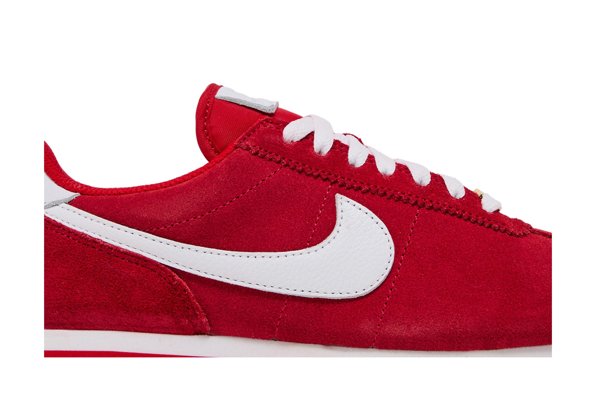 Women's maroon nike cortez top