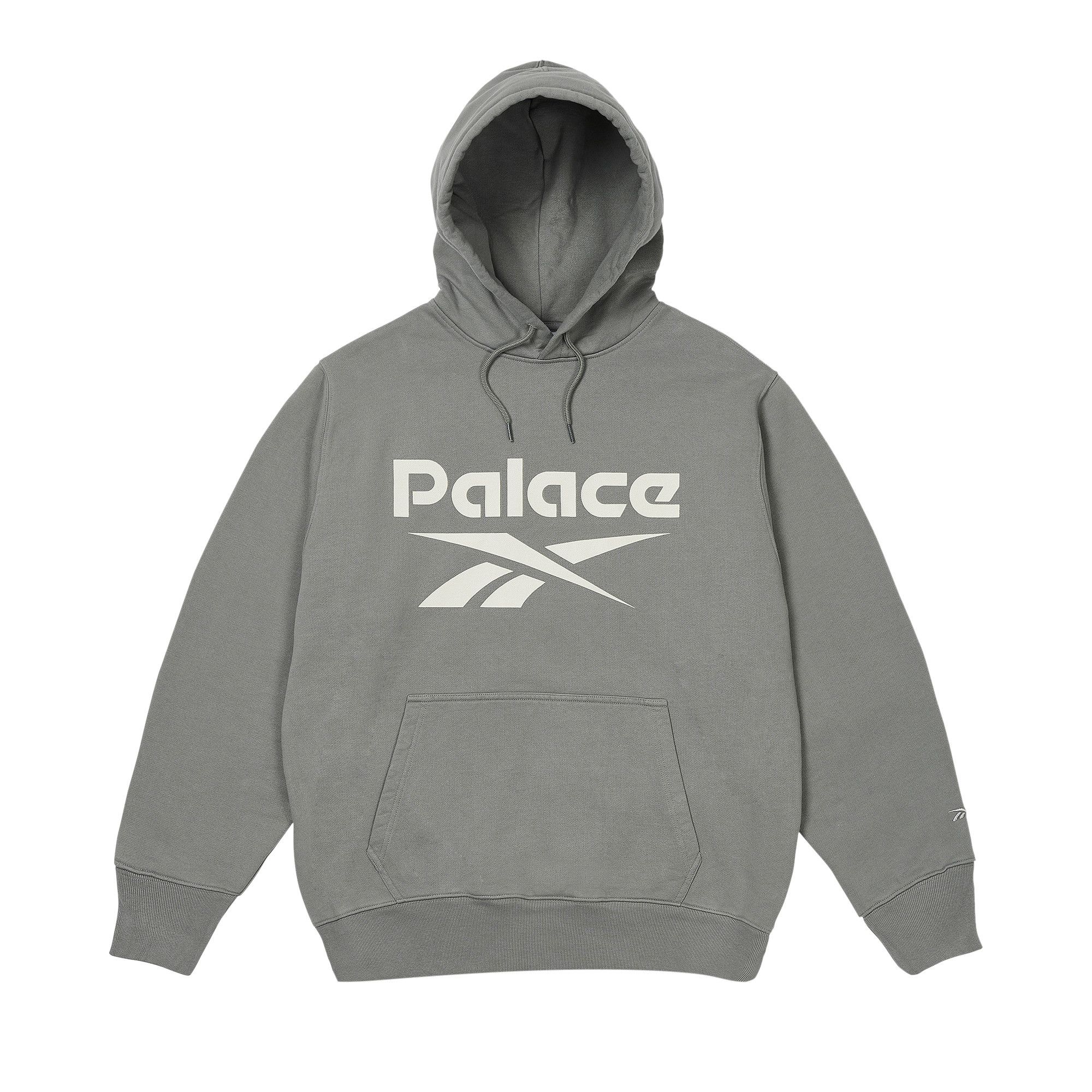 Buy Palace x Reebok Hood Grey P26RBKHD002 GOAT