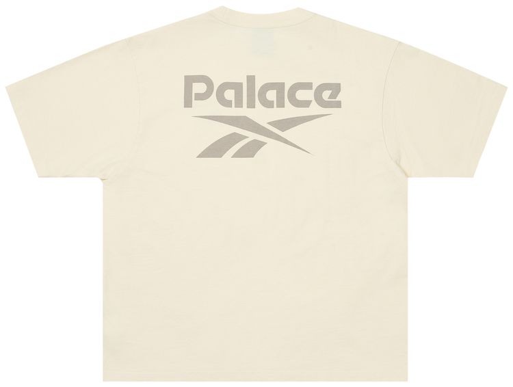 Palace x Reebok T Shirt Off White