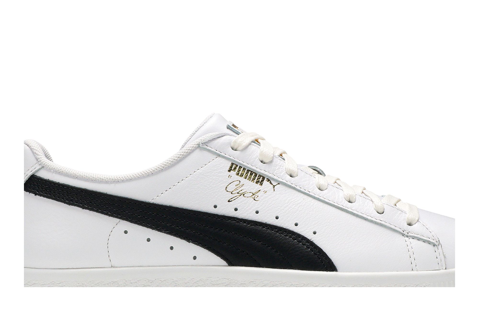 Puma clyde core leather sneakers 2025
