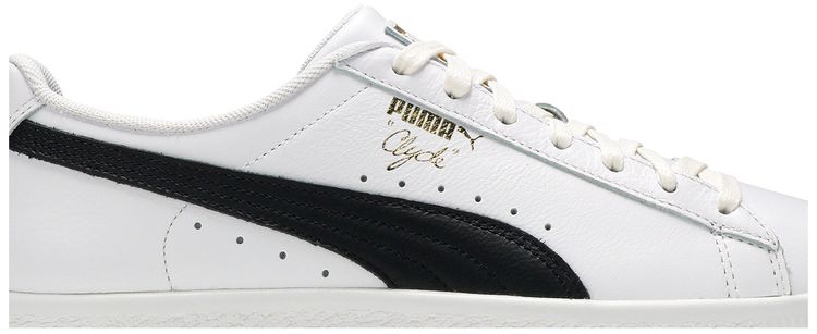 Puma Clyde Core Leather Foil White