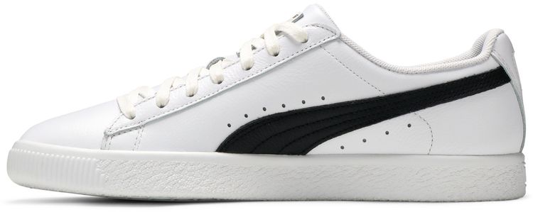 Puma Clyde Core Leather Foil White