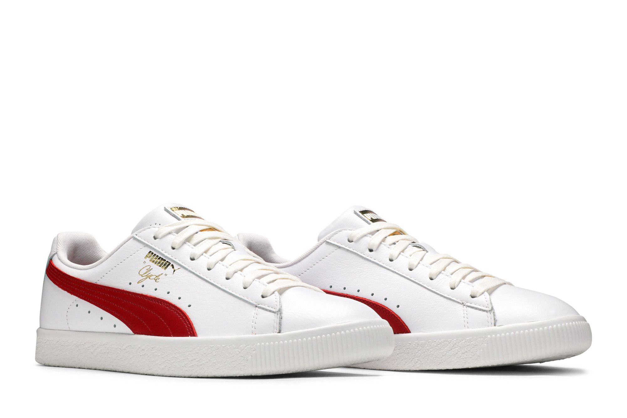 Buy Clyde Core Leather Foil White Cherry 364669 03 GOAT
