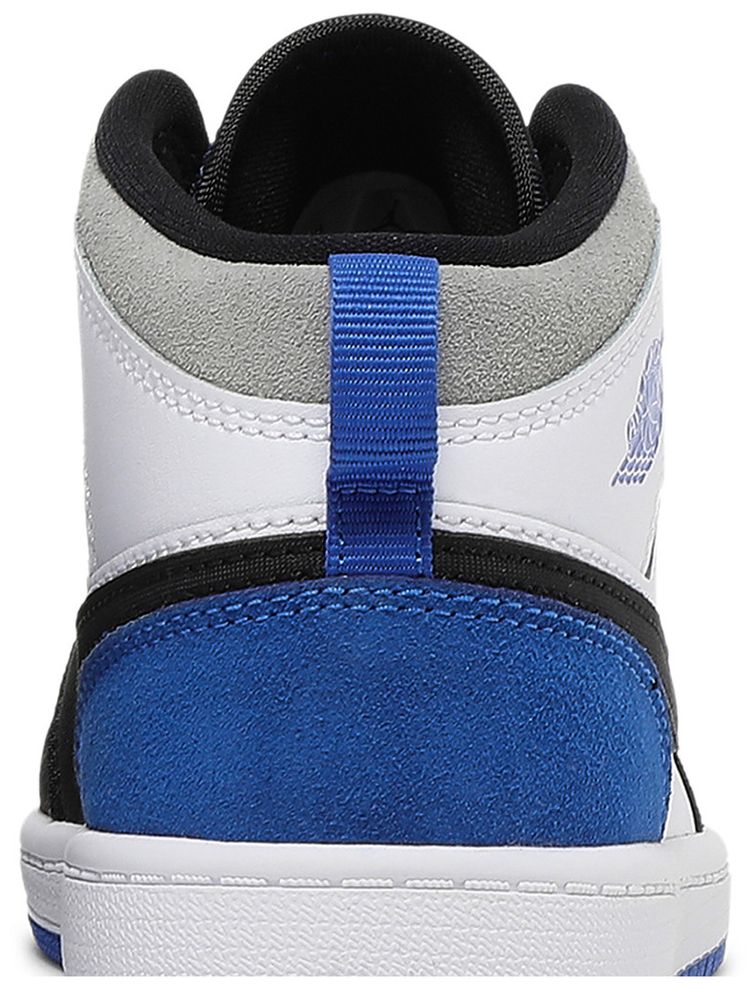 Air Jordan 1 Mid SE PS Royal Black Toe