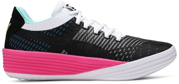 Puma Clyde All Pro Black Luminous Pink