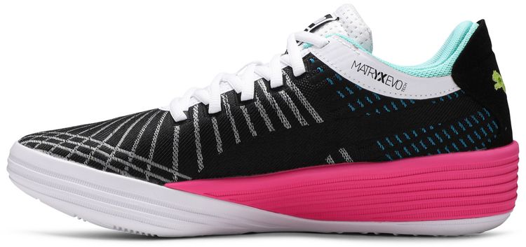 Puma Clyde All Pro Black Luminous Pink