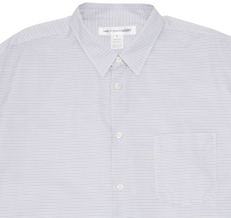 Comme des Garcons SHIRT Button Up Shirt Multi Stripe