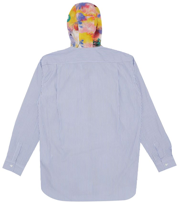Comme des Garcons SHIRT x Futura Button Up Hooded Shirt Print C