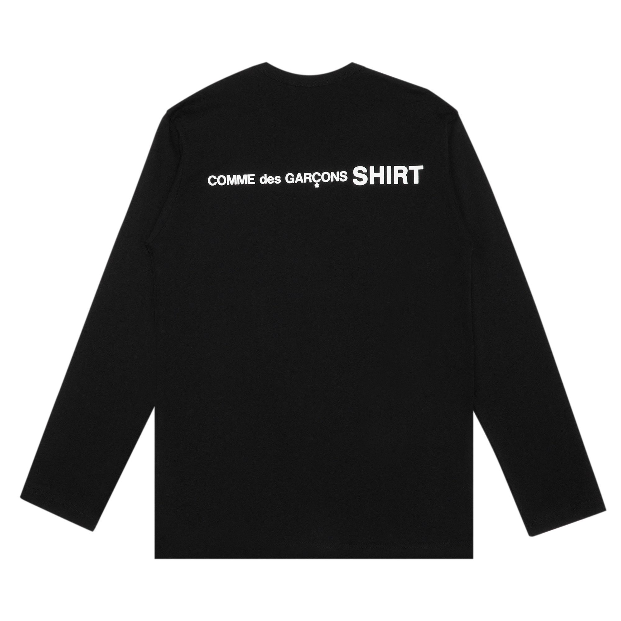 Buy Comme des Garçons SHIRT Long-Sleeve Graphic T-Shirt 'Black