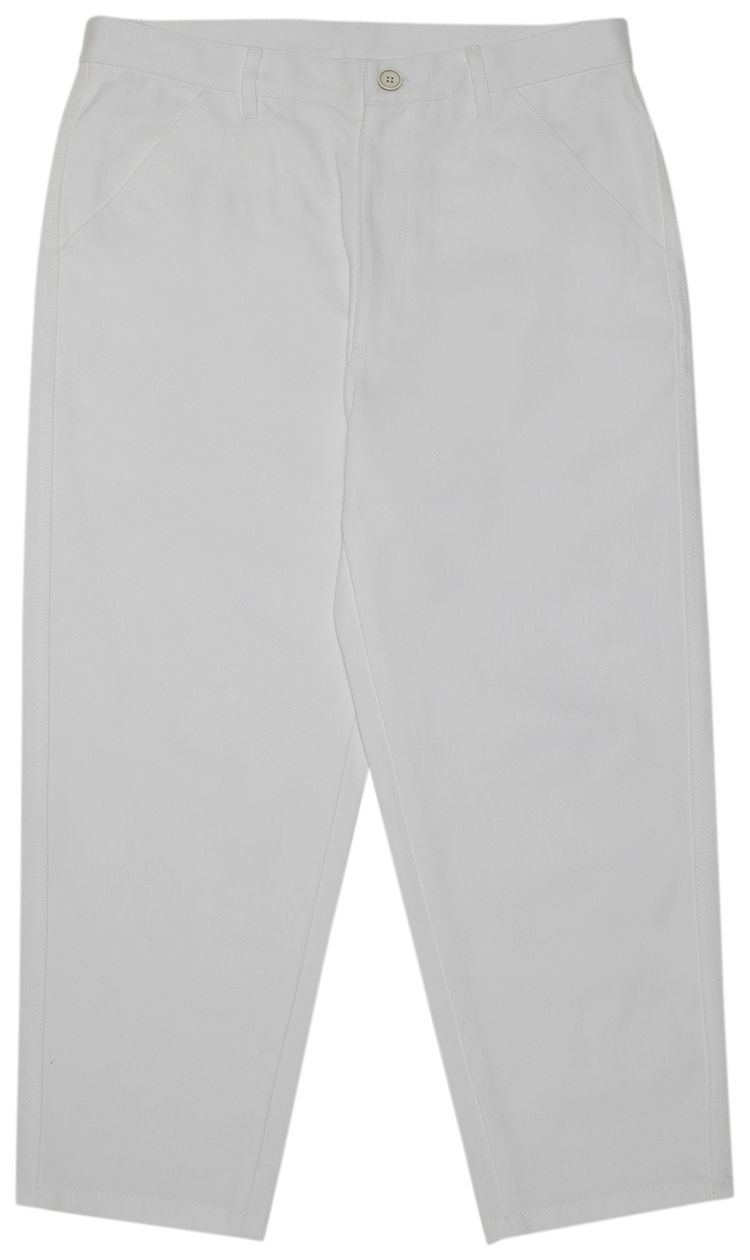 Comme des Garcons SHIRT Straight Leg Pant White