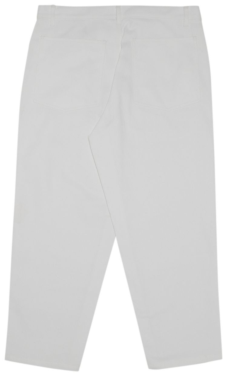 Comme des Garcons SHIRT Straight Leg Pant White