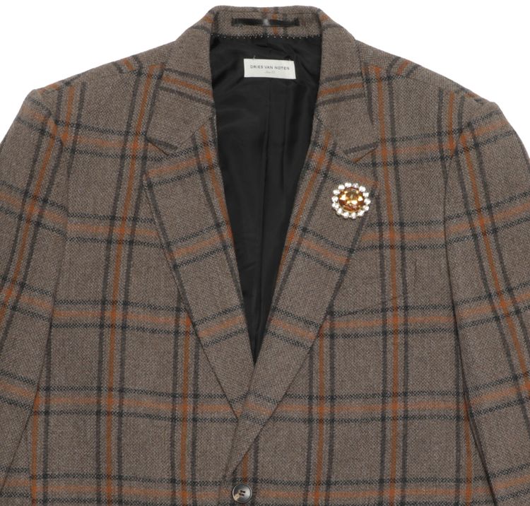 Dries Van Noten Bury Bis Jacket Brown