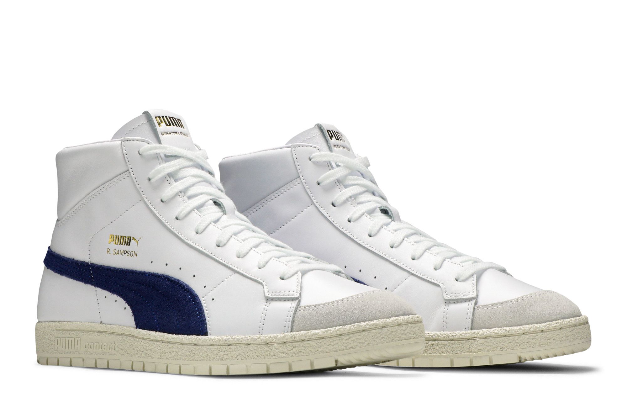 PUMA Ralph Sampson 70 Mid OG 'White Elektro Blue' 374960-02