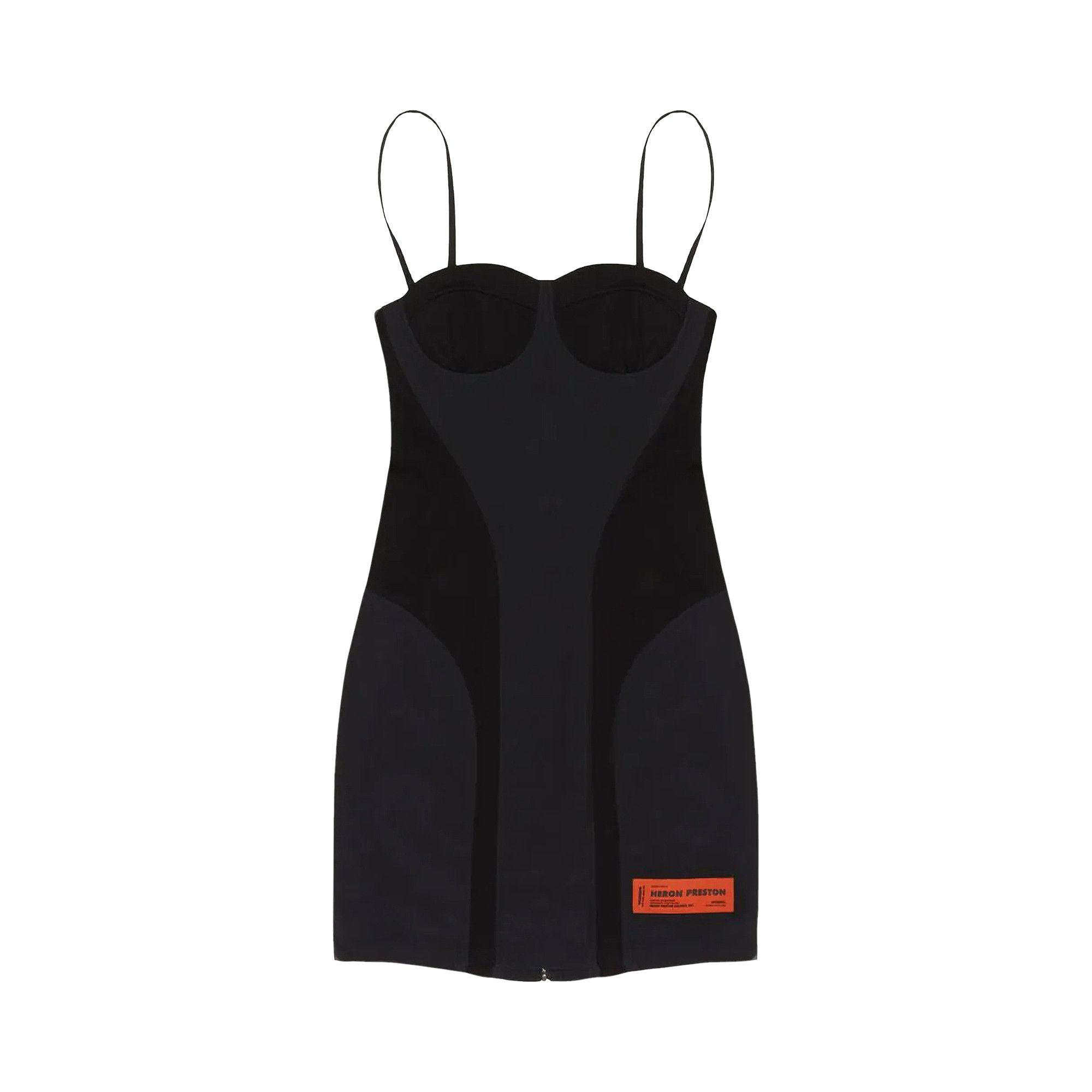Buy Heron Preston Corset Dress 'Black