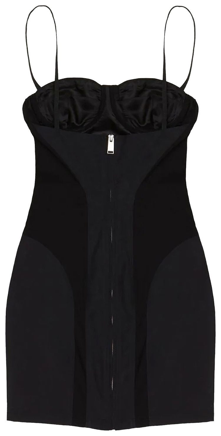 Heron Preston Corset Dress Black