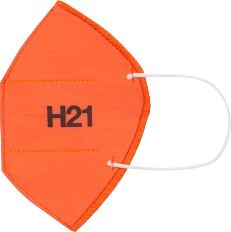 Heron Preston Resuable Mask OrangeBlack