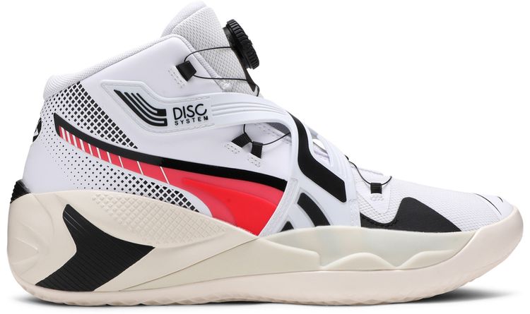 Puma Disc Rebirth White Fiery Coral