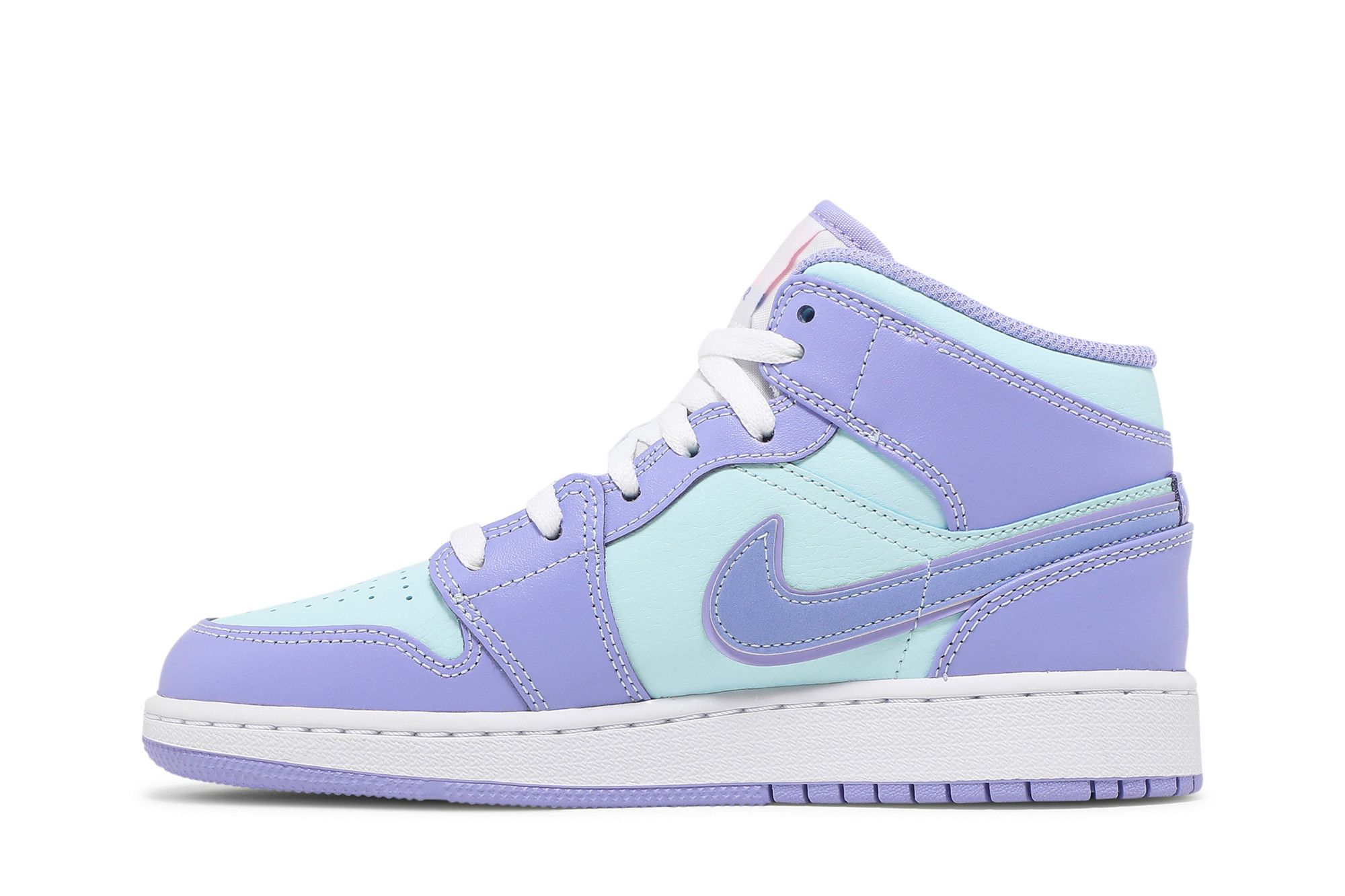 Blue white and purple jordan 1s outlet