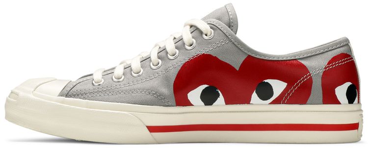 Comme des Garcons PLAY x Jack Purcell Drizzle Red