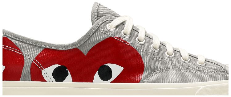 Comme des Garcons PLAY x Jack Purcell Drizzle Red