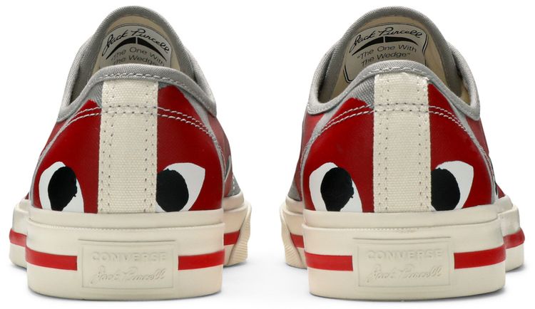 Comme des Garcons PLAY x Jack Purcell Drizzle Red