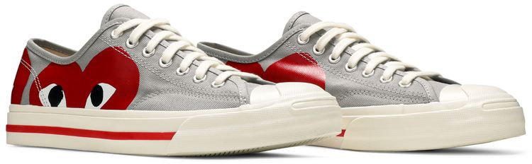 Comme des Garcons PLAY x Jack Purcell Drizzle Red