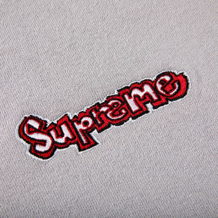 Supreme Gonz Logo Crewneck Grey