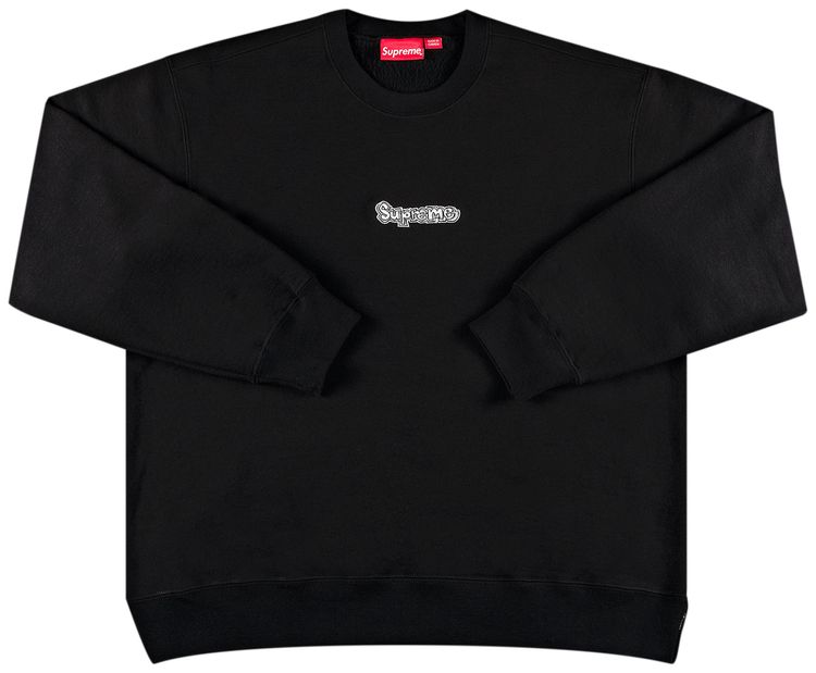 Supreme Gonz Logo Crewneck Black
