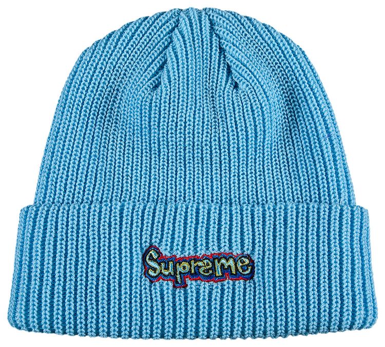 Supreme Gonz Logo Beanie Light Blue